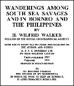 H. Wilfrid Walker's tales of travel in the Philippines