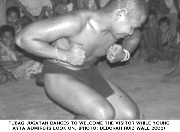 Tubag Jugatan dances to welcome the visitor
