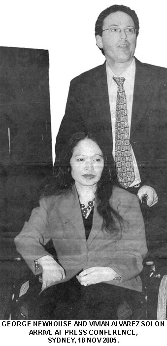 Vivian Alvarez Solon and George Newhouse