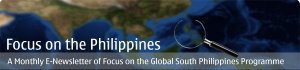 Focus on the Global South Philippines program