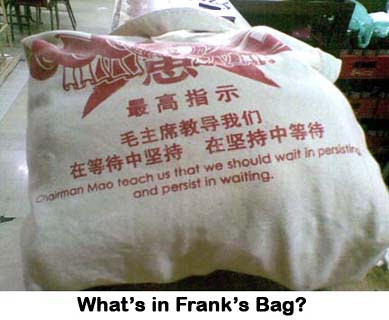 What's in Frank's Bag