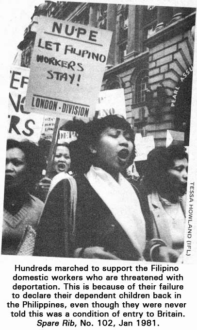 Filipino Domestic Workers 1981