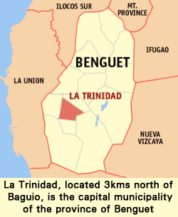 La Trinidad Map